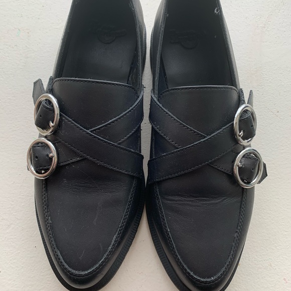 Dr.Martens Aprilynne Leather Creeper shoes size 7 - Picture 2 of 2